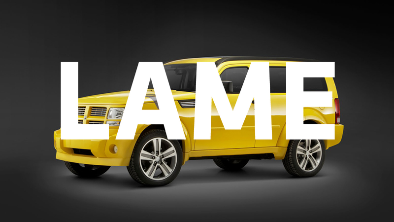 Illustration for article titled Ten Cars That Try Too Hard To Be Cool